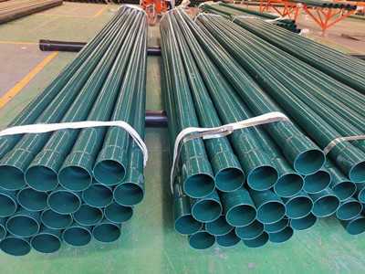 熱浸塑鋼管穿線保護(hù)鋼管