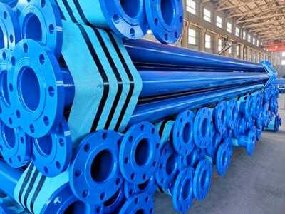 涂塑鋼管法蘭連接